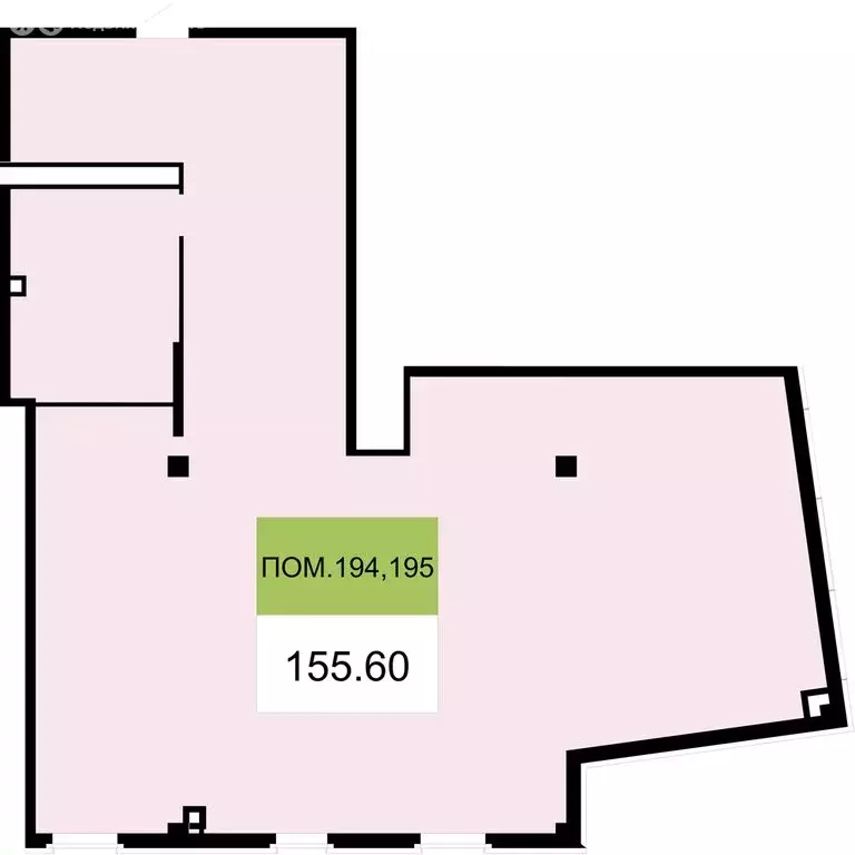 Помещение свободного назначения (156 м) - Фото 2