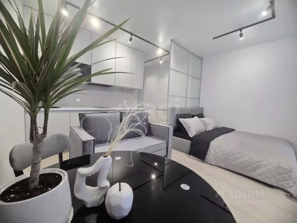 Студия Ростовская область, Ростов-на-Дону ул. Нансена, 109/6 (30.0 м) - Фото 1