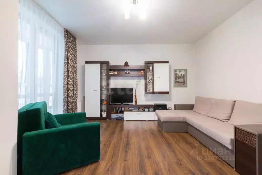 1-к кв. Калининградская область, Калининград Батальная ул., 104 (34.4 ... - Фото 1