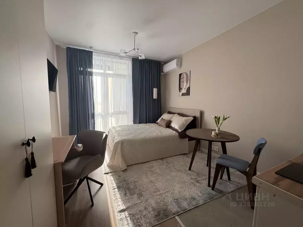 Студия Москва № 160 кв-л, 1Вк2 (22.0 м) - Фото 1