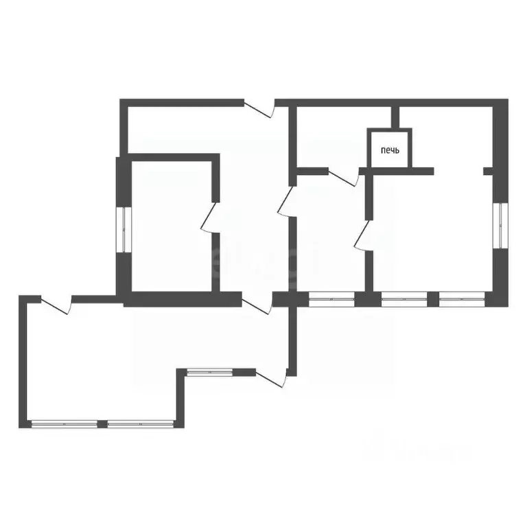 Дом в Тульская область, Тула городской округ, с. Медведки 19 (51 м) - Фото 2
