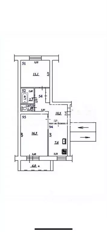 2-к кв. самарская область, самара балаковская ул, 18а (50.0 м) - Фото 1