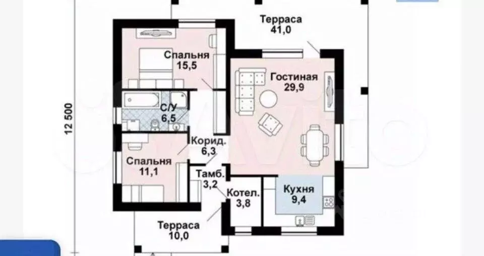 Дом в Краснодарский край, Темрюкский район, Краснострельское с/пос, ... - Фото 2