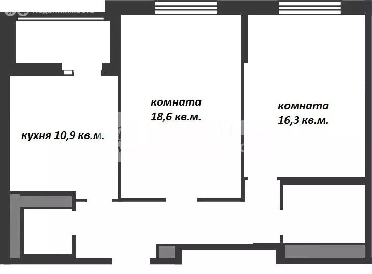 2-комнатная квартира: Москва, Новочерёмушкинская улица, 27 (61.2 м) - Фото 0