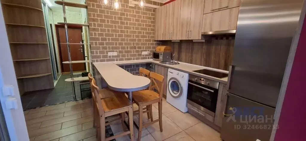 Студия Москва Внуковское поселение, ул. Бориса Пастернака, 17 (38.0 м) - Фото 1