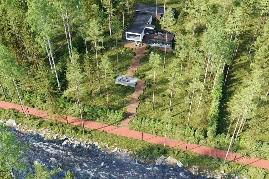 Дом в Ленинградская область, Выборгский район, Первомайское с/пос, ... - Фото 1