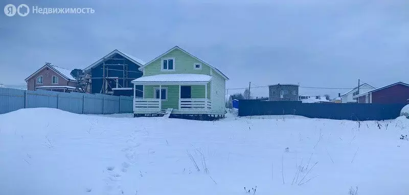 Дом в Ропшинское сельское поселение, коттеджный посёлок На речке, ... - Фото 1