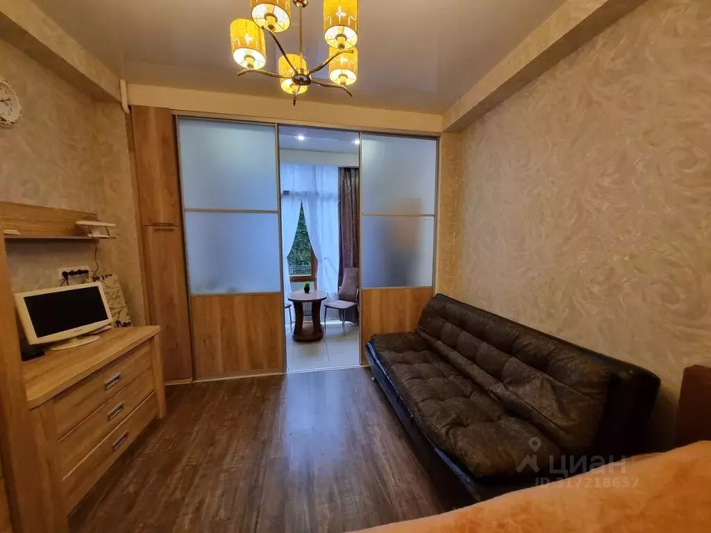 1-к кв. Краснодарский край, Сочи Новый Сочи мкр, ул. Калужская, 40 ... - Фото 0