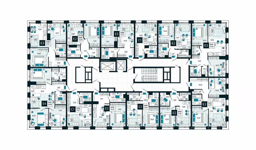 Студия Тульская область, Тула ул. Чмутова, 158Д (25.67 м) - Фото 2