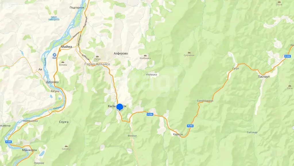 Участок в село Кызыл-Озек, Советская улица (12 м) - Фото 2