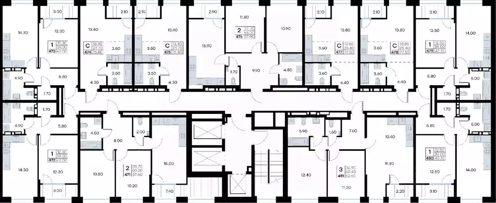 Студия Приморский край, Владивосток ул. Нейбута, 135 (27.5 м) - Фото 1