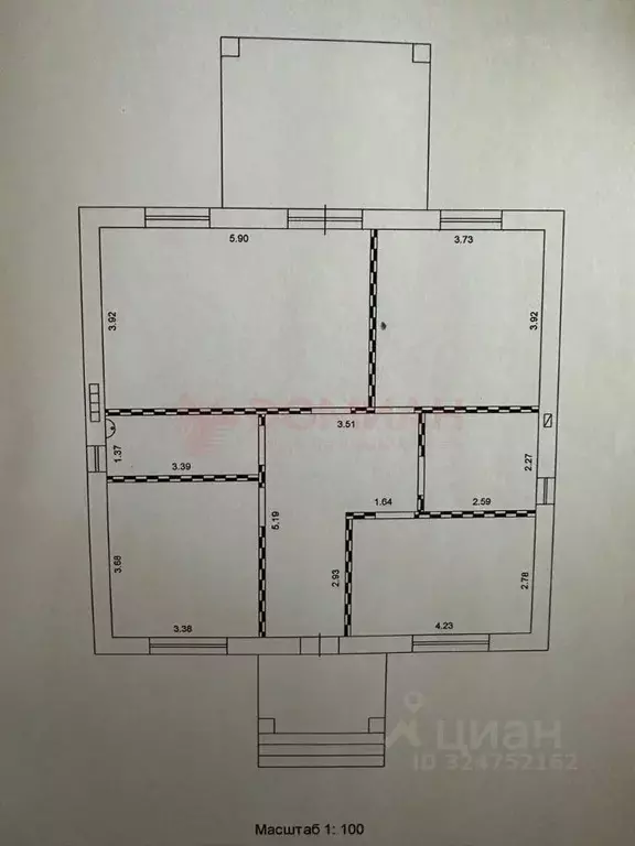 Дом в Ростовская область, Мясниковский район, Красный Крым хут. ул. ... - Фото 2
