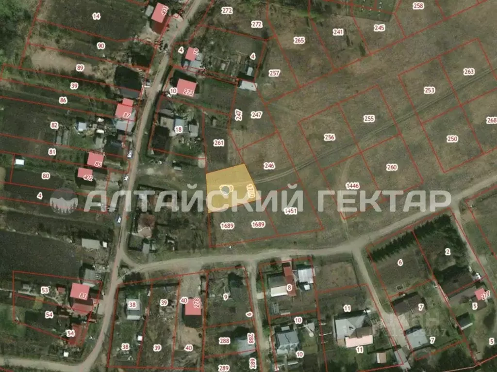 Участок в Алтайский край, Барнаул городской округ, Поселок Казенная ... - Фото 1