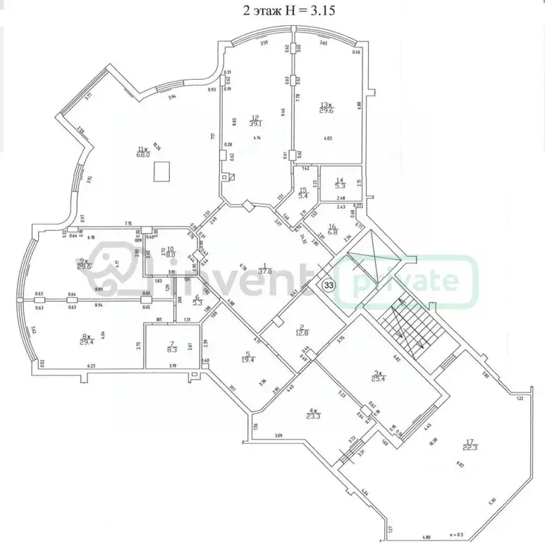 6-к кв. Калининградская область, Калининград Красная ул., 63А (375.0 ... - Фото 1