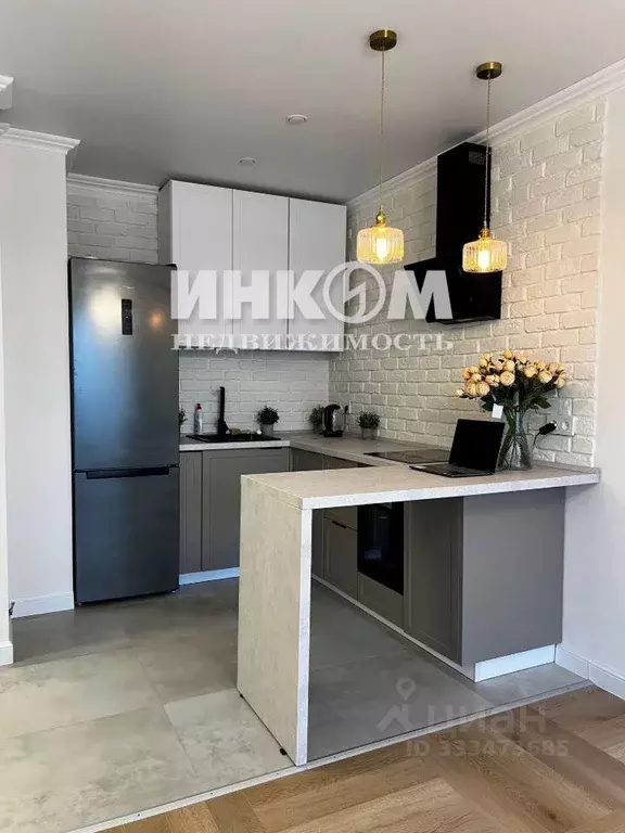 Квартира, 1 комната, 35.2 м - Фото 1