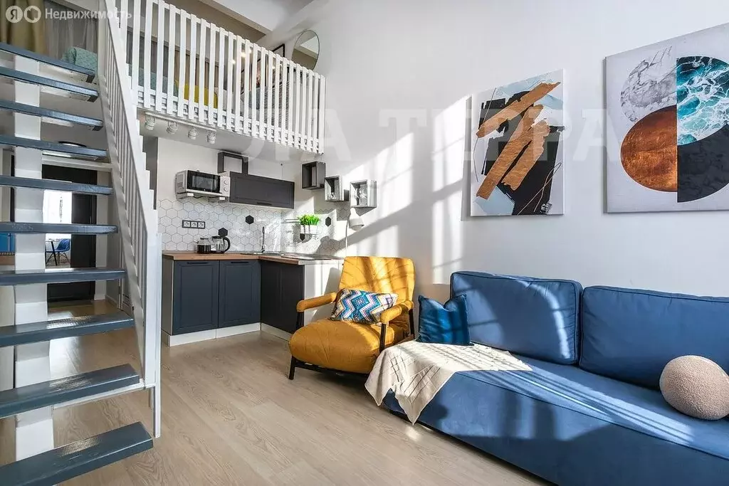 Квартира-студия: Москва, улица Клары Цеткин, 18к3 (32 м) - Фото 1