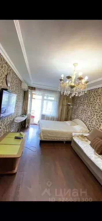 1-к кв. Кабардино-Балкария, Нальчик просп. Шогенцукова, 31/12 (31.0 м) - Фото 1