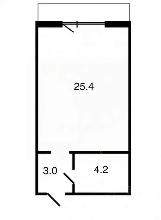 Студия Новосибирская область, Новосибирск ул. Александра Чистякова, 6 ... - Фото 2