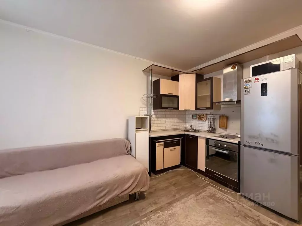 Студия Новосибирская область, Новосибирск ул. Одоевского, 1/7 (19.2 м) - Фото 1