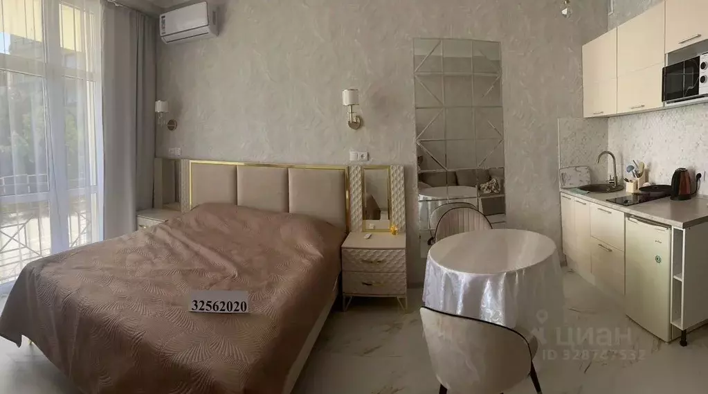 Студия Севастополь Севастопольская зона ЮБК кв-л, 14А (30.0 м) - Фото 2