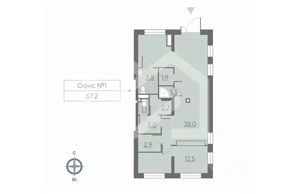 Помещение свободного назначения в Москва Производственная ул., 19к1 ... - Фото 2
