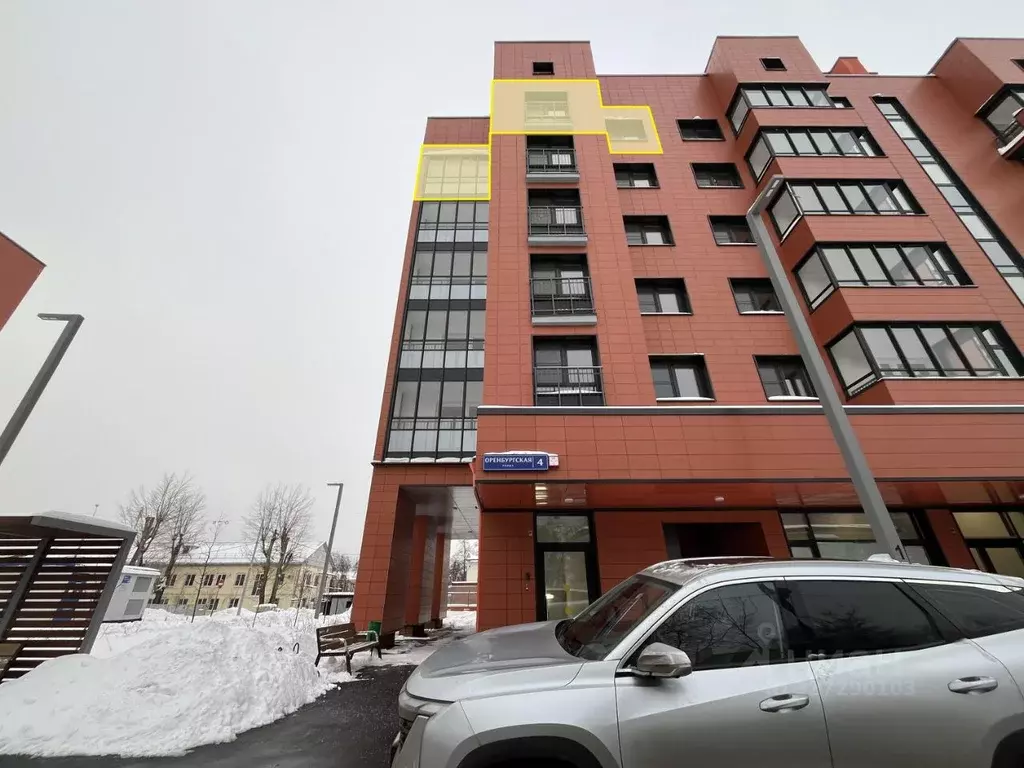 3-к кв. Москва Оренбургская ул., 4 (73.1 м) - Фото 2