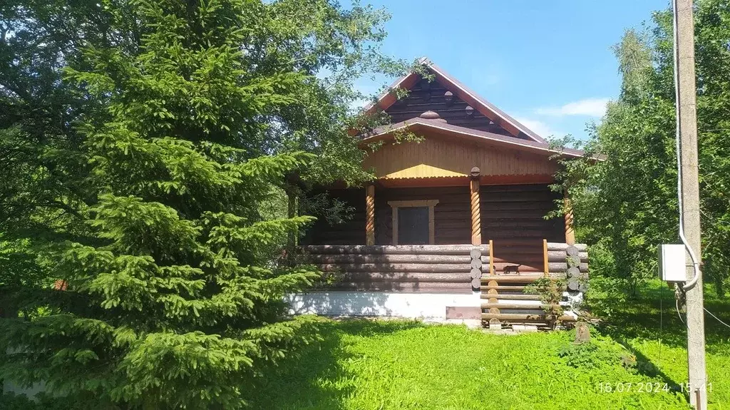 Дом в Псковская область, Гдов городское поселение, д. Лаптовицы  (114 ... - Фото 0
