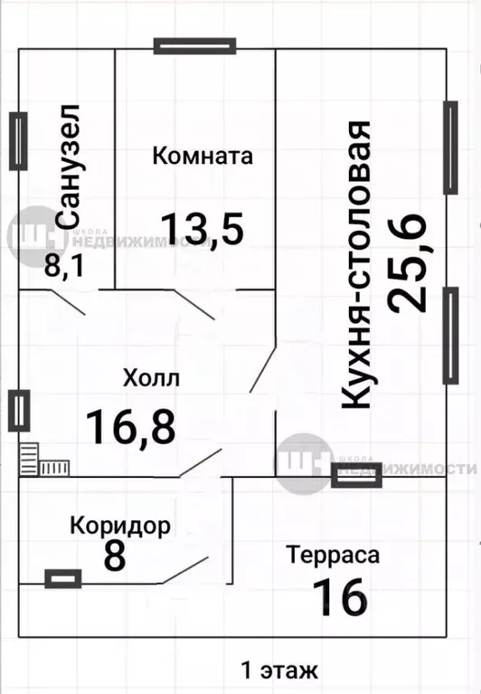 Дом в Ленинградская область, Гатчинский район, д. Пудомяги, Графская ... - Фото 1