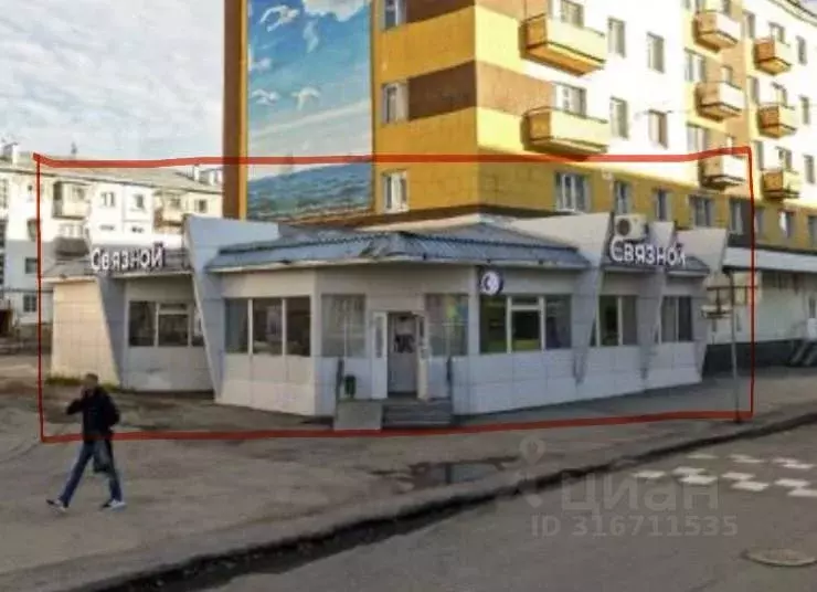 Помещение свободного назначения в Коми, Воркута ул. Ленина, 32 (119 м) - Фото 1