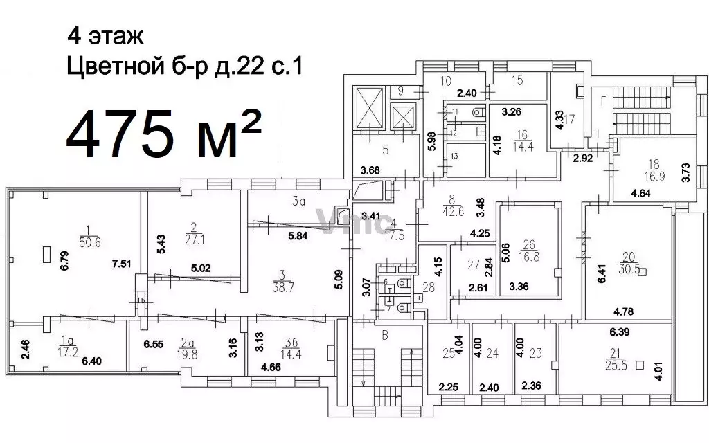 Офис (474.8 м) - Фото 2