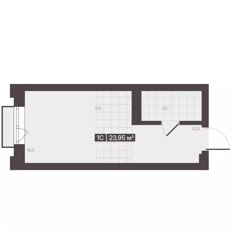 1-к кв. Кемеровская область, Кемерово 6/2 мкр, Моне жилой комплекс ... - Фото 2