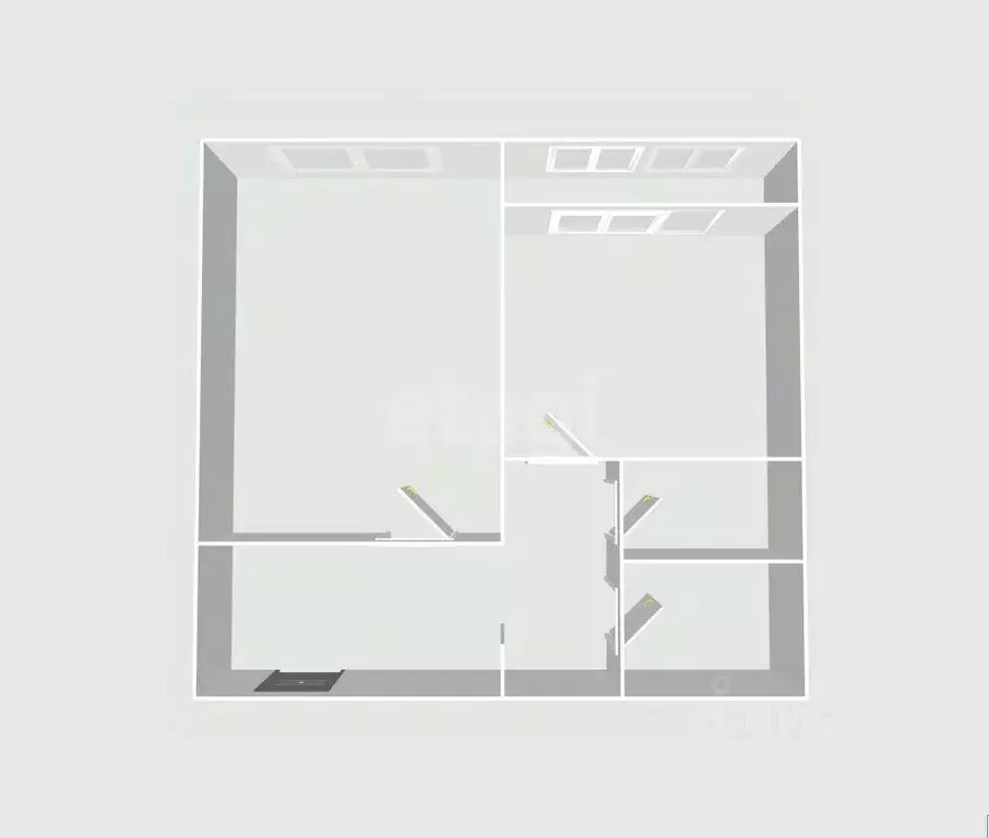 1-к кв. Сахалинская область, Анивский городской округ, с. Троицкое ул. ... - Фото 2