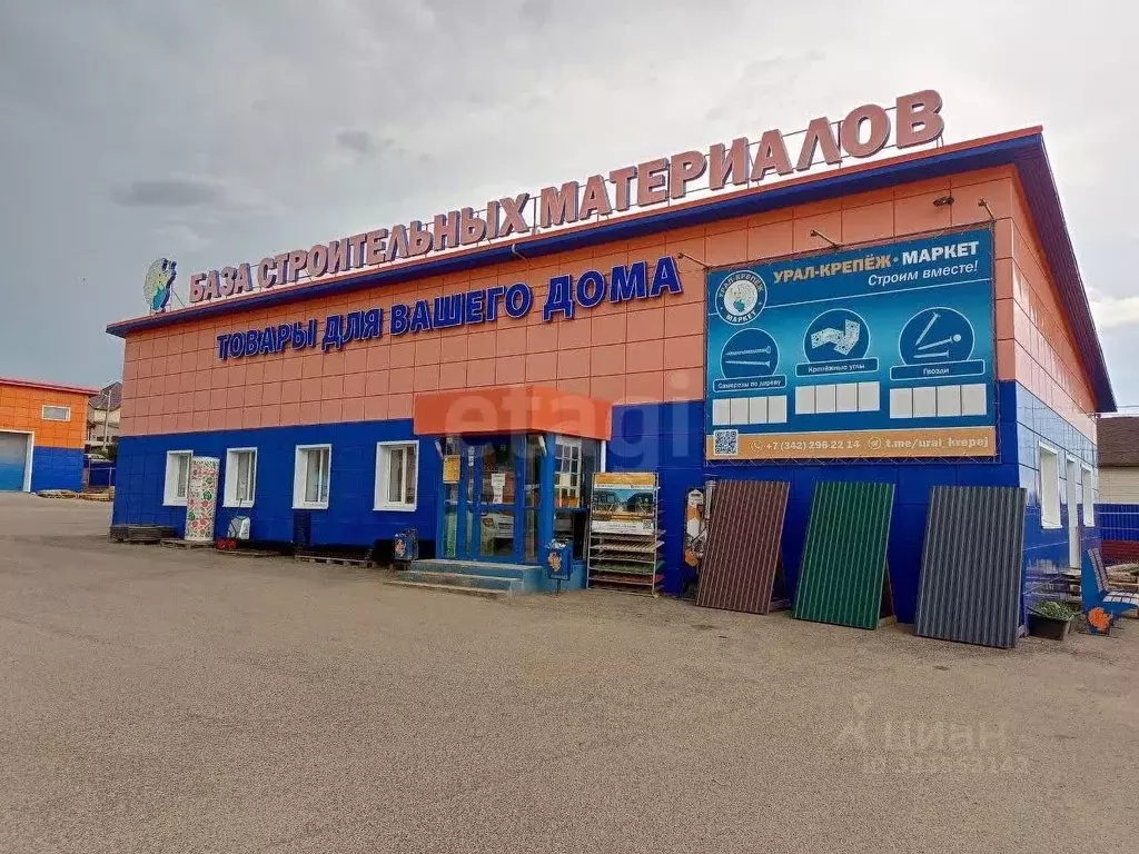 Торговая площадь в Пермский край, Пермский муниципальный округ, пос. ... - Фото 1