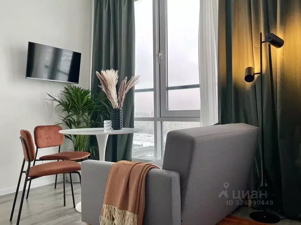 Студия Санкт-Петербург Витебский просп., 99к1 (28.0 м) - Фото 2