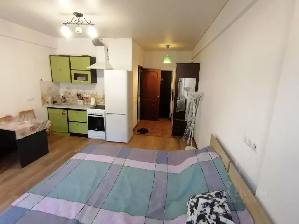 Студия Краснодарский край, Сочи Адлер жилрайон, ул. ... - Фото 2