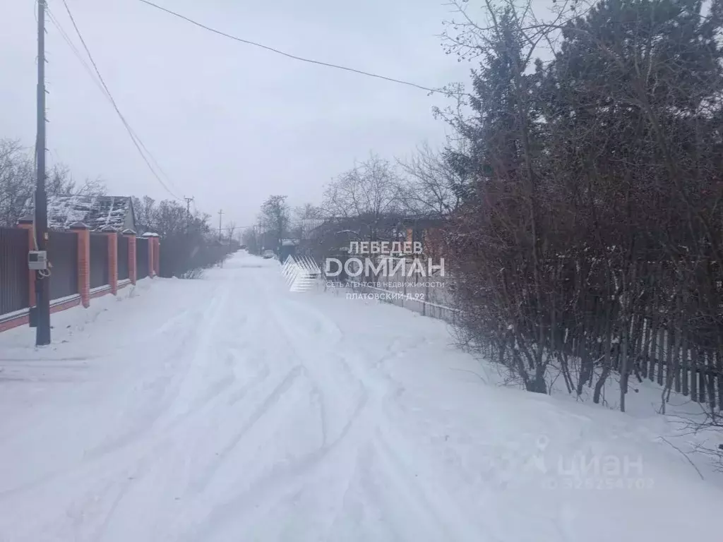 Участок в Ростовская область, Новочеркасск ул. Бирюзовая, 24 (6.0 ... - Фото 1