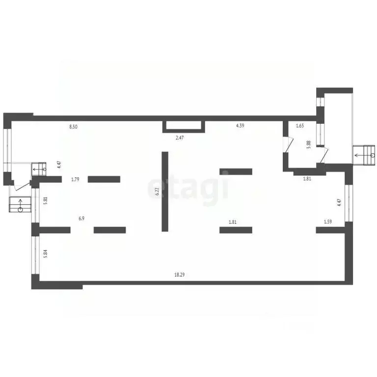 Помещение свободного назначения в Тюменская область, Тюмень ул. ... - Фото 2