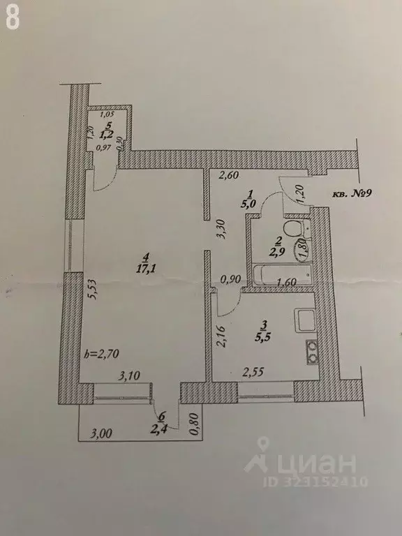 1-к кв. Саратовская область, Энгельсский район, пос. Новопушкинское, ... - Фото 1