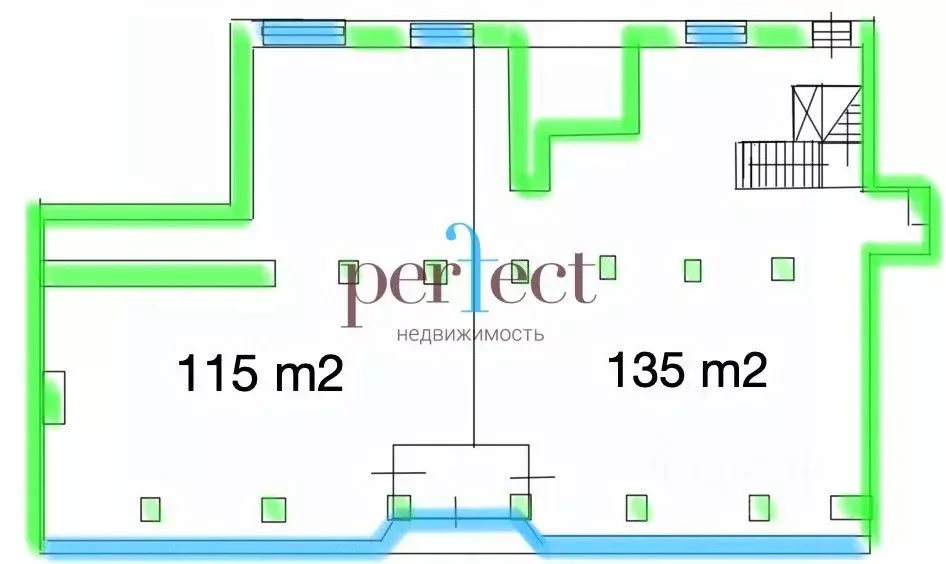 Торговая площадь в Москва 1-я Тверская-Ямская ул., 26 (115 м) - Фото 2