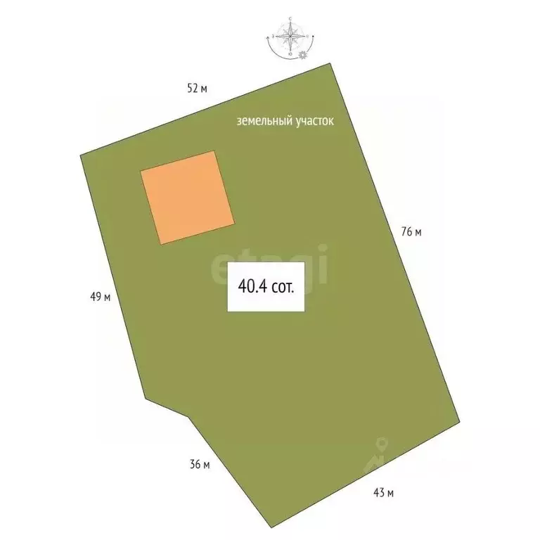 Участок в Новосибирская область, Искитимский район, с. Морозово, ... - Фото 2