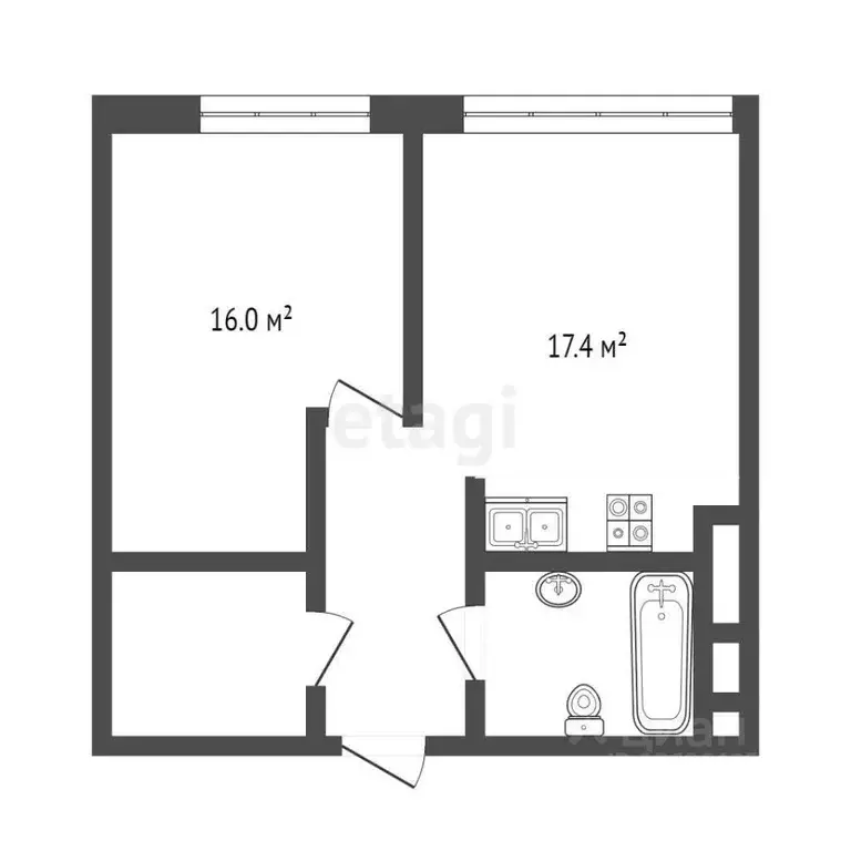 1-к кв. Москва ул. Авиаконструктора Сухого, 2к1 (56.0 м) - Фото 1