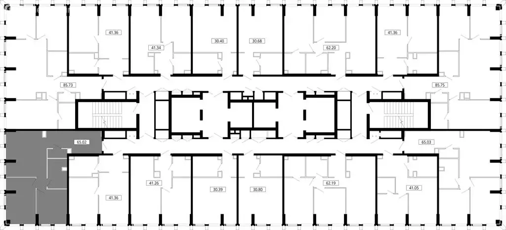 2-комнатная квартира: Москва, 4-я улица Марьиной Рощи, 12к3 (65.02 м) - Фото 1