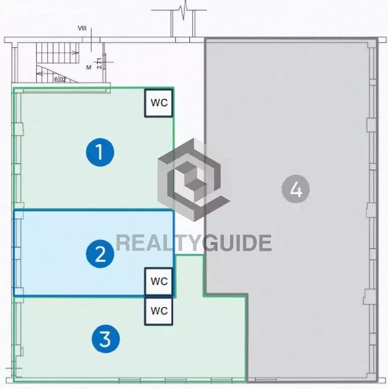 Офис (89.6 м) - Фото 2