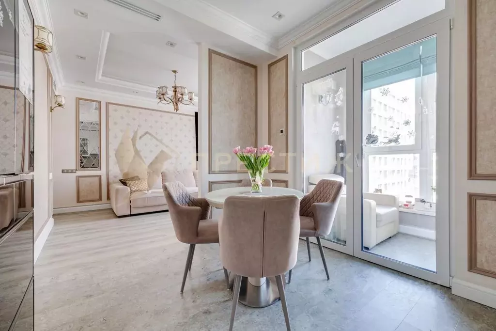 3-к кв. Москва ул. Корабельная, 17к1 (86.6 м) - Фото 1