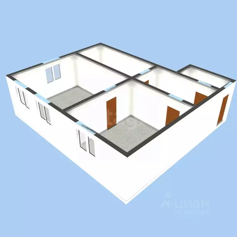 Дом в Белгородская область, Губкин Солнечная ул., 6 (28 м) - Фото 2