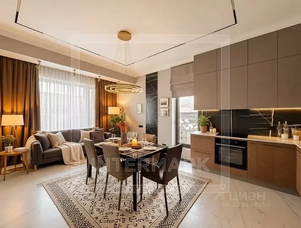 4-к кв. Москва ул. Усачева, 15А (140.0 м) - Фото 1