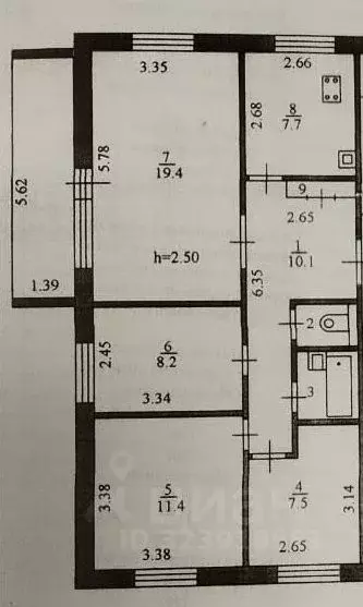 4-к кв. Амурская область, Благовещенск Игнатьевское ш., 5 (70.0 м) - Фото 2