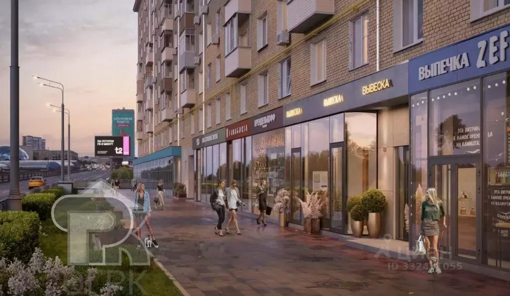 Помещение свободного назначения в Москва Ленинградский просп., 78К1 ... - Фото 1