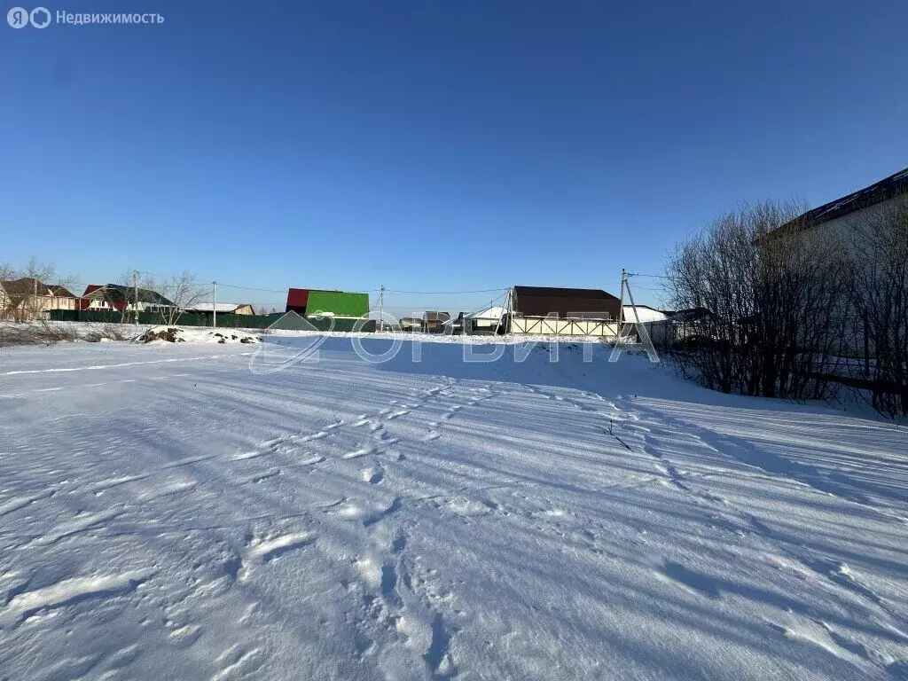 Участок в Тюменский район, СНТ Лоза (9 м) - Фото 1