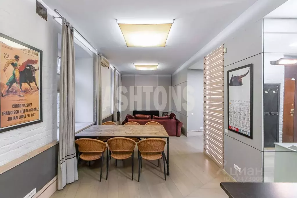 3-к кв. Москва Малая Бронная ул., 10С2 (95.0 м) - Фото 1